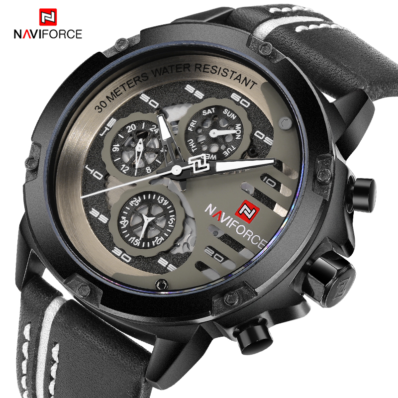 Field Watch Military - New NAVIFORCE Men's Creative Sport Military