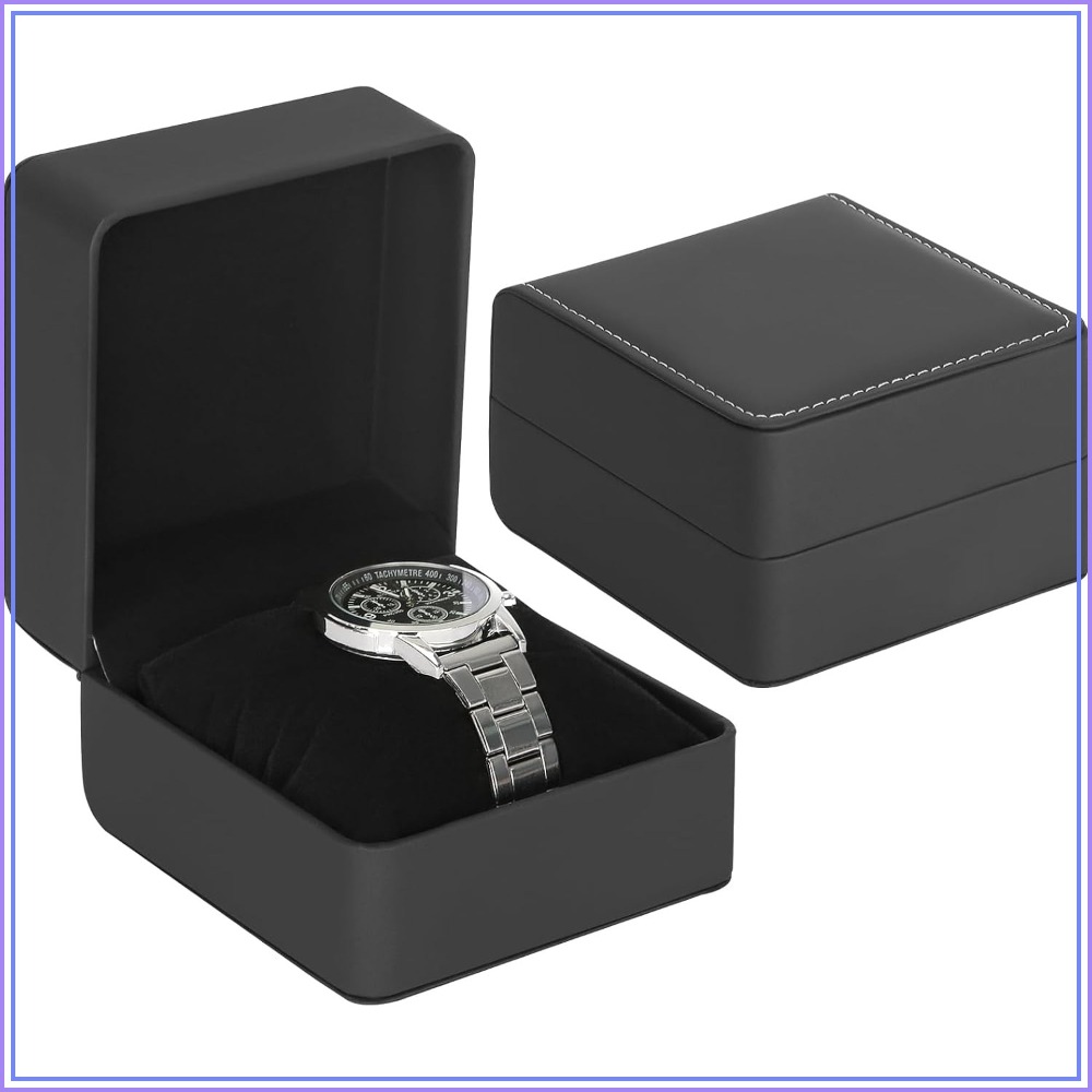 Luxury Watch Image - Luxury PU Leather Watch Travel Case