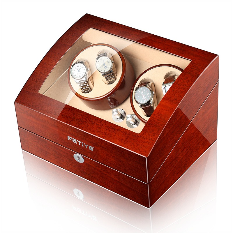 Zero Luxury Watch - Automatic Mechanical Watch Winder Box Wood