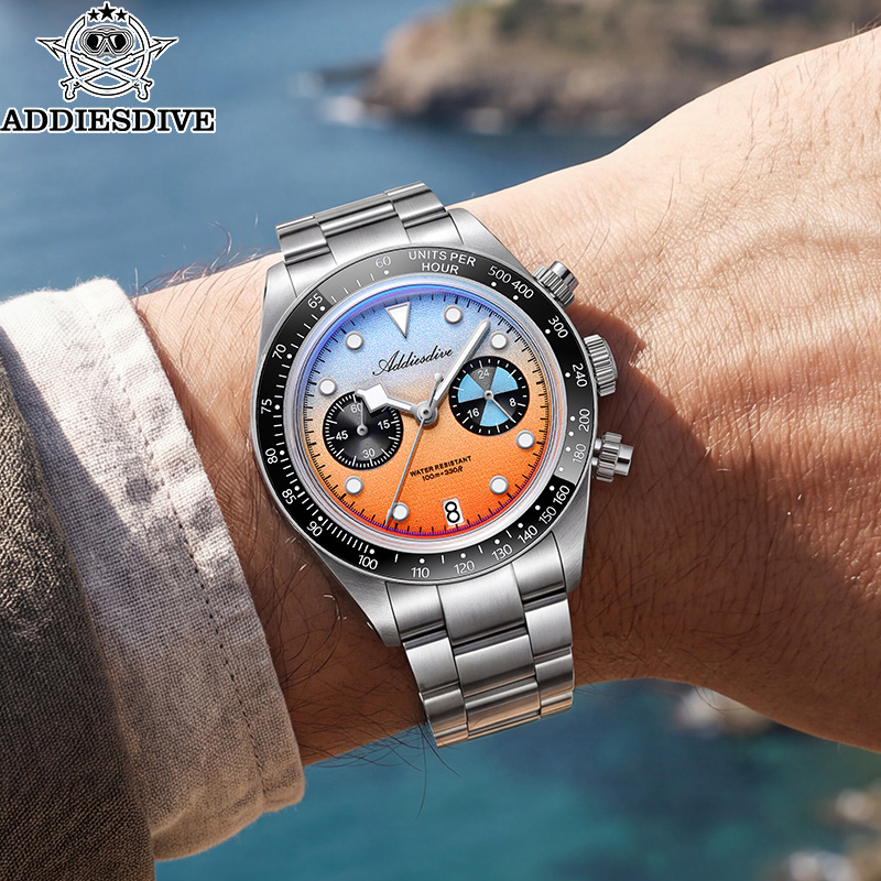 Zero Luxury Watch - ADDIESDIVE Men's Chronograph Quartz Watch AD2559
