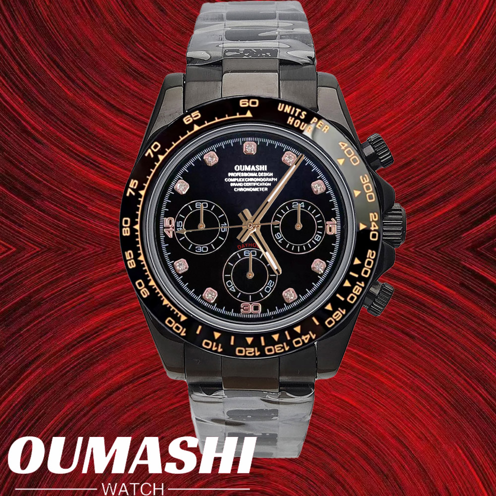 Luxury Watch Case - VK63 watches 39.3mm Luxury Watch Men's