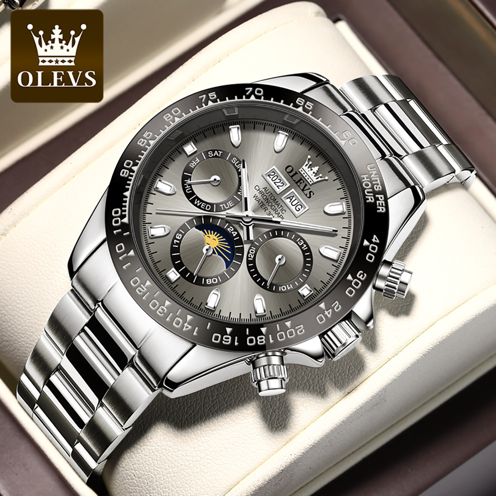 Luxury Watch On Sale - OLEVS 6654 Luxury Mens Watch Chronograph