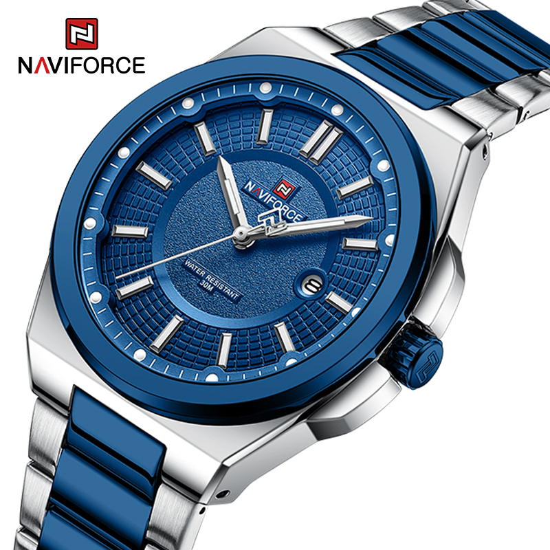 Field Watch Military - NAVIFORCE Men Quartz Watch Business Fashion