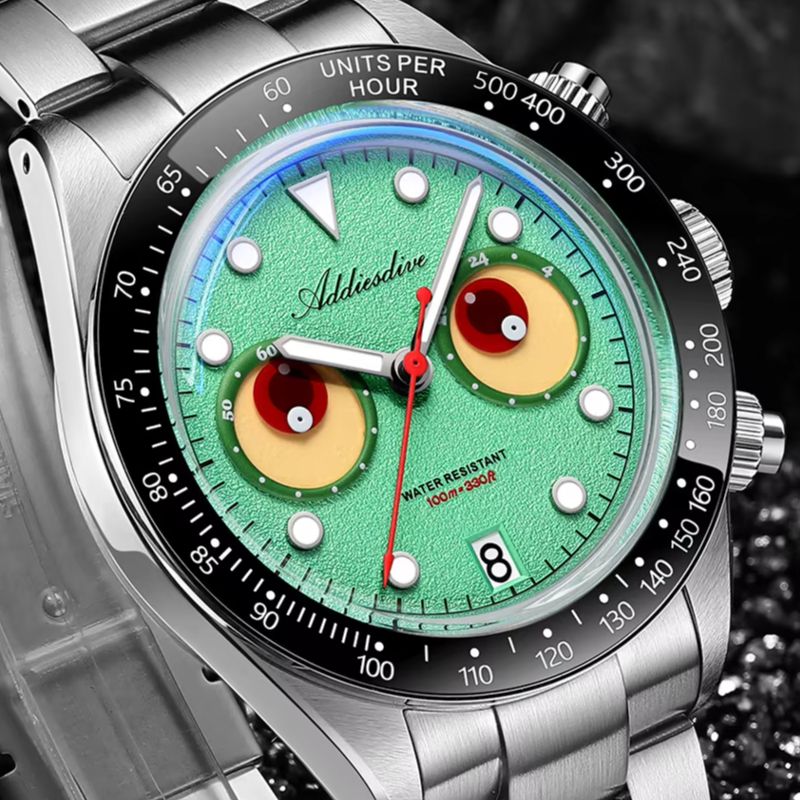 Zero Luxury Watch - ADDIESDIVE Chronograph Quartz Watch Hight Quality