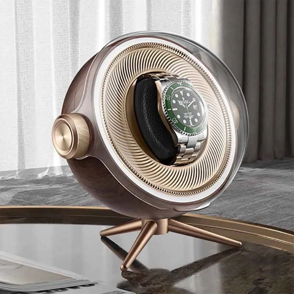 Zero Luxury Watch - Luxury Automatic Watch Winder with Zero