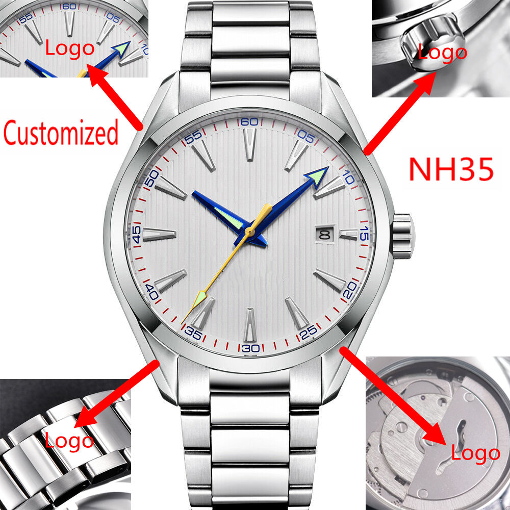 Luxury Watch Logos - Custom Logo 41mm Men Miyota/NH35 Automatic