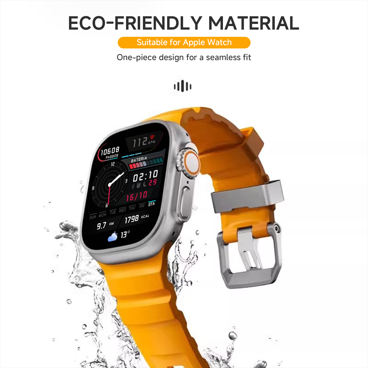 Case+Strap 2IN1 for Apple Watc - Luxury Watch German recension och pris