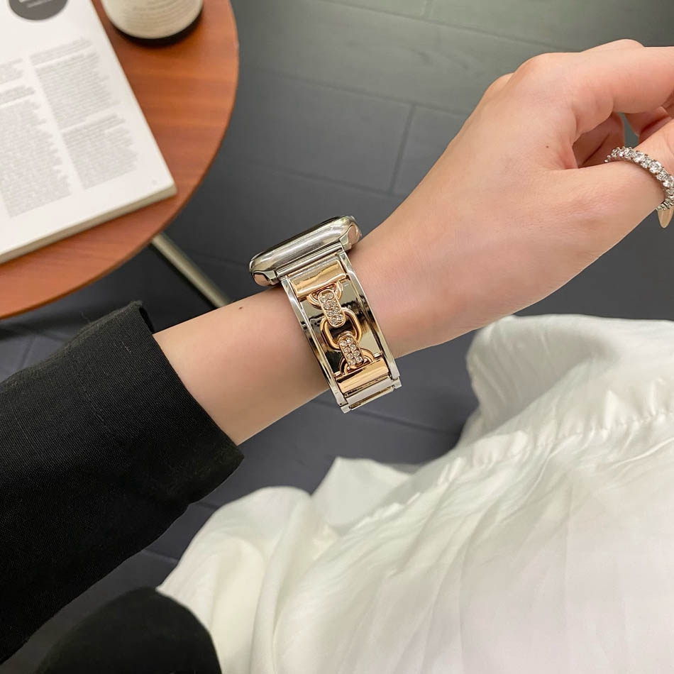 Luxury Double Loop Metal Brace - Luxury Watch German recension och pris