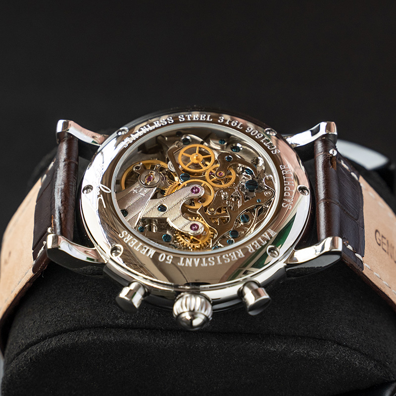 Sugess Mechanical Men Watch Or - Moonphase Complication Watch recension och pris