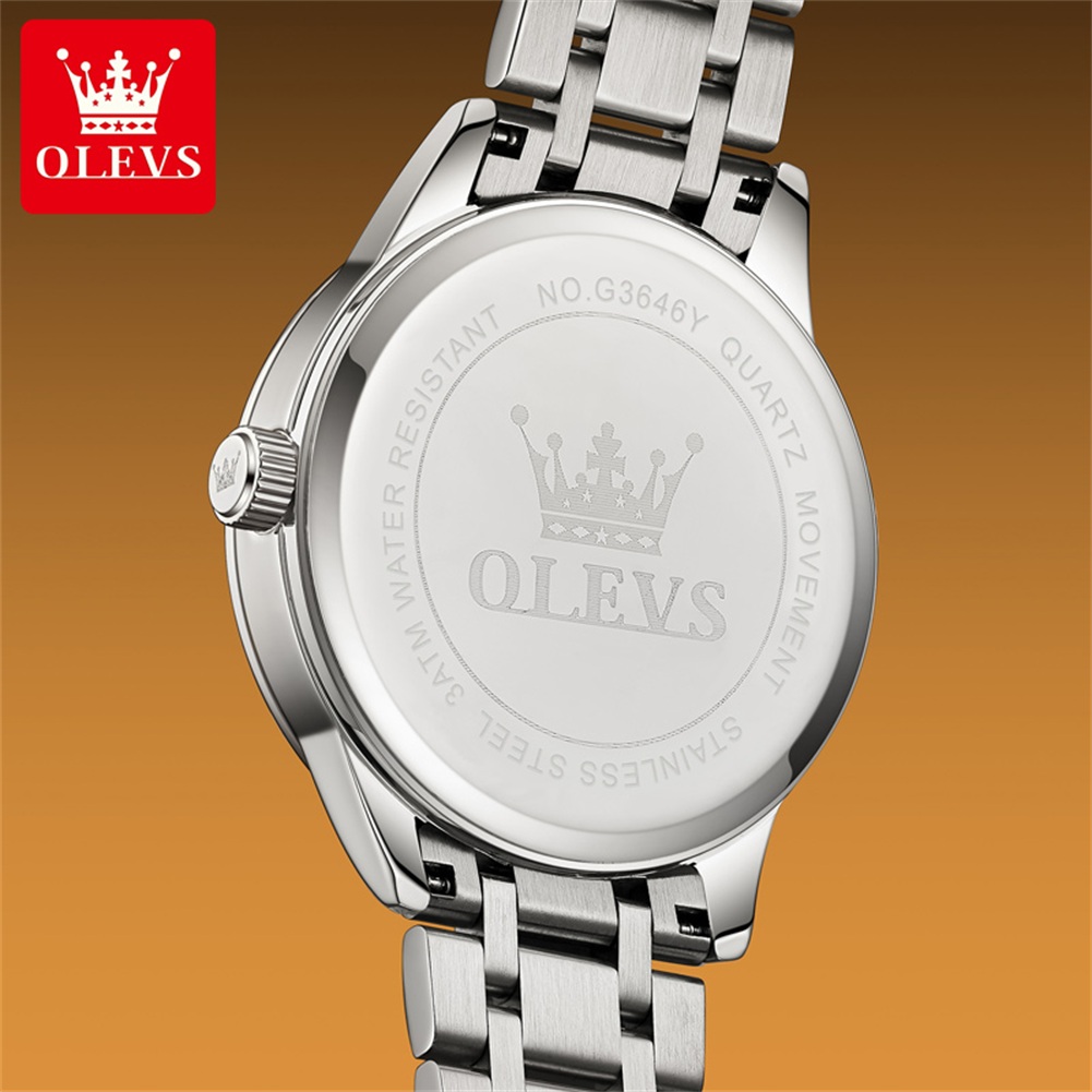 OLEVS Moon Phase men's watches - Luxury Watch Moon Phase recension och pris