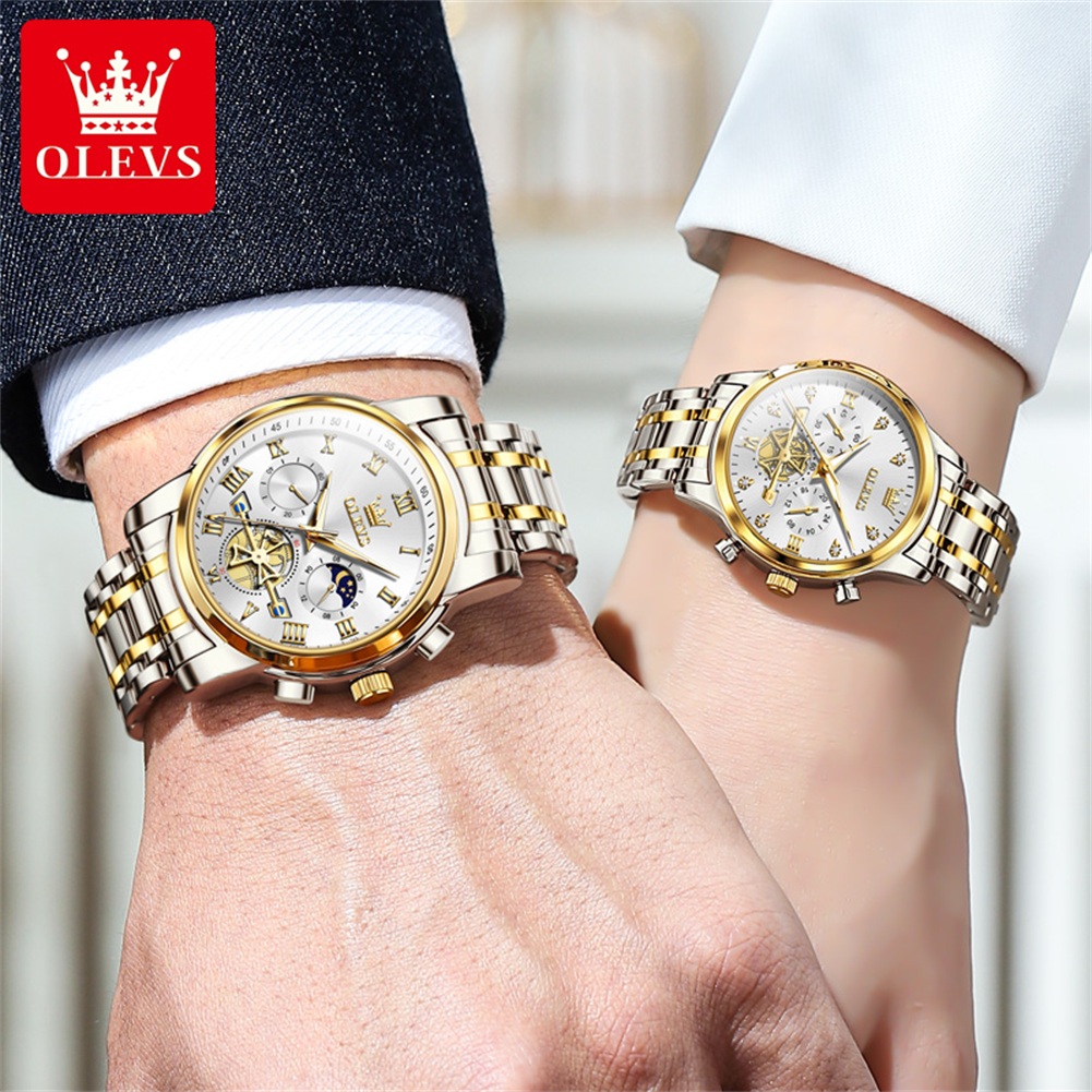 OLEVS Quartz Couple Watch Luxu - Luxury Watch Time recension och pris