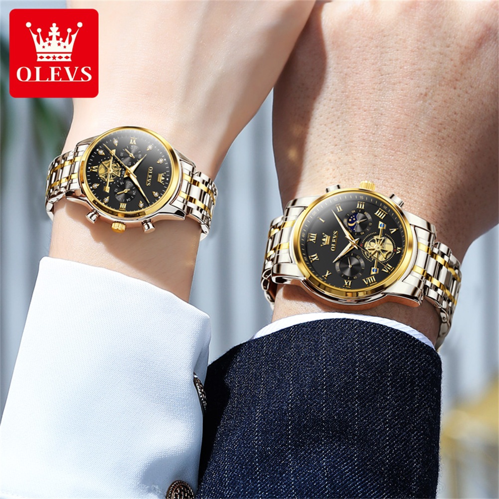 OLEVS Quartz Couple Watch Luxu - Luxury Watch Time recension och pris