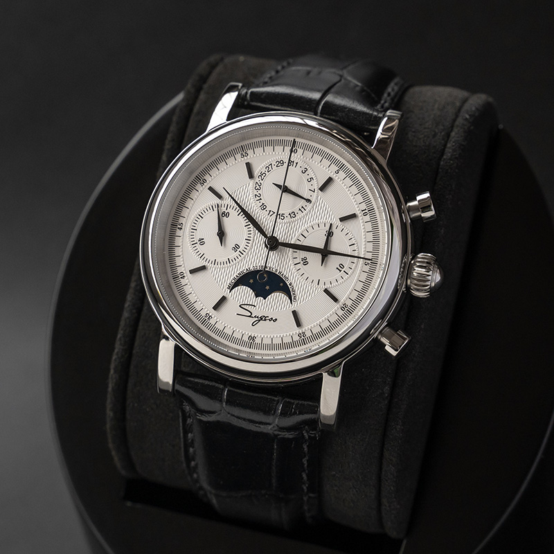 Sugess Men Watch Original Move - Moonphase Complication Watch recension och pris
