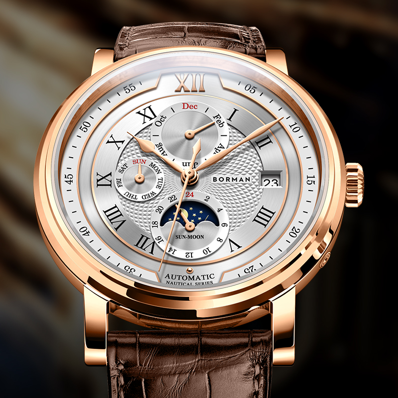 Luxury Brand Switzerland BORMA - Luxury Watch German recension och pris