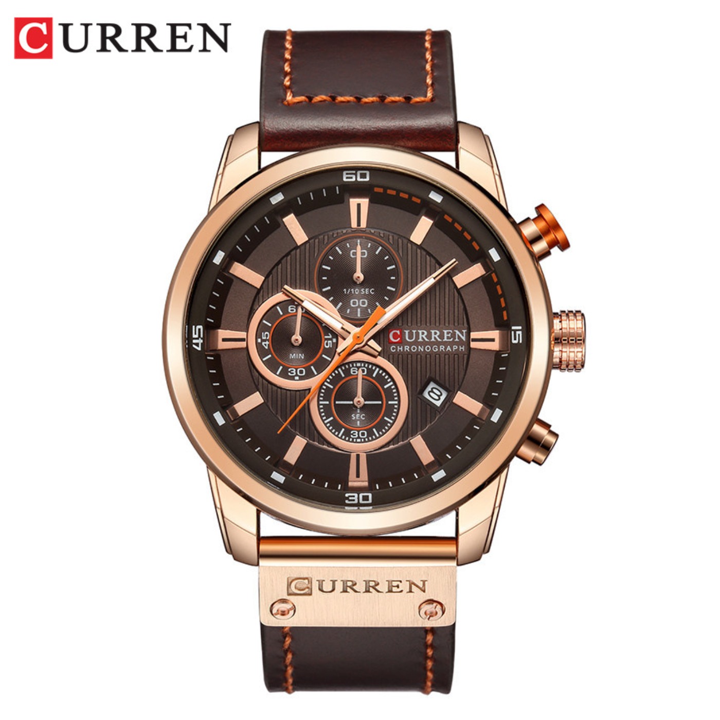 CURREN Fashion Date Quartz Men - Luxury Watch Brands recension och pris