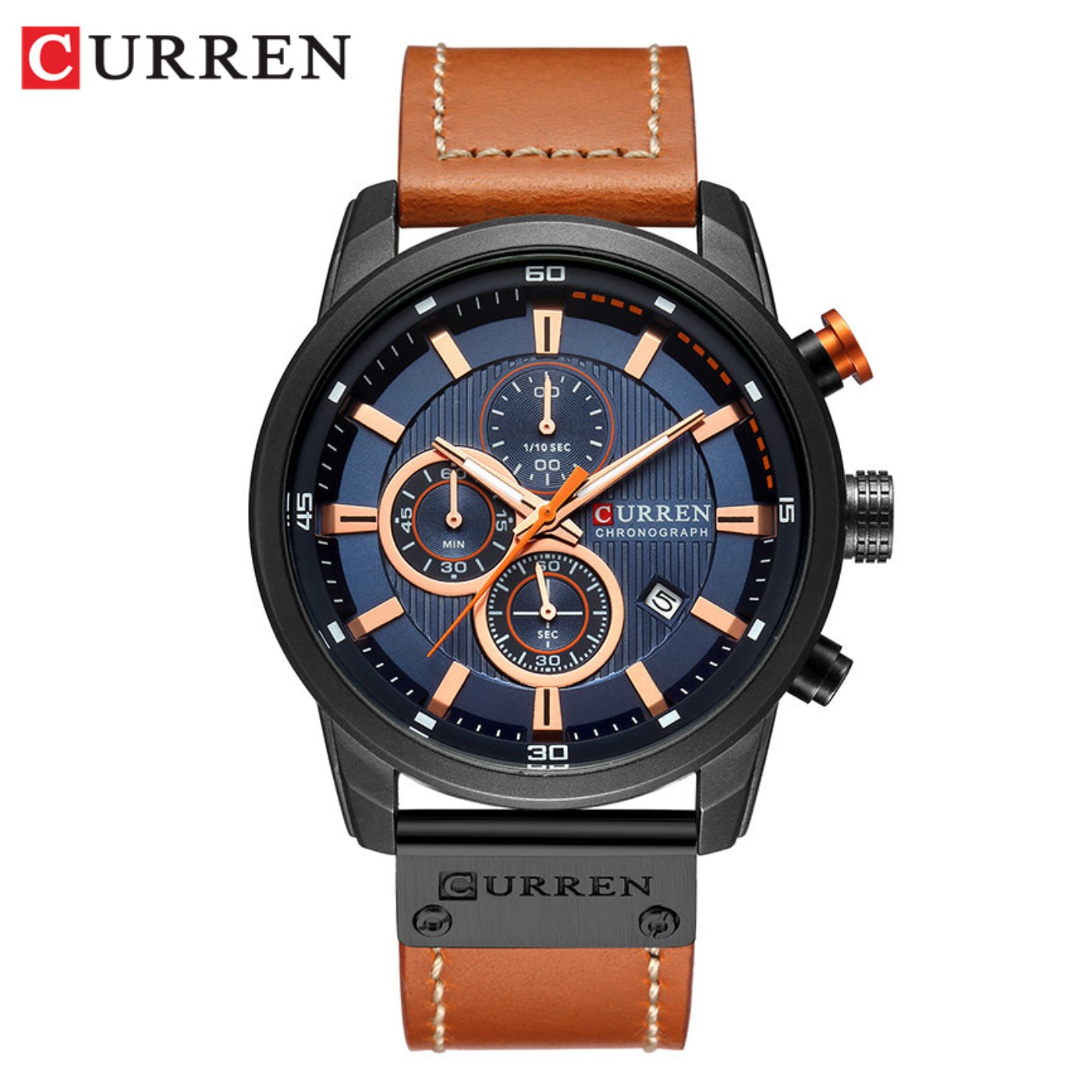 CURREN Fashion Date Quartz Men - Luxury Watch Brands recension och pris