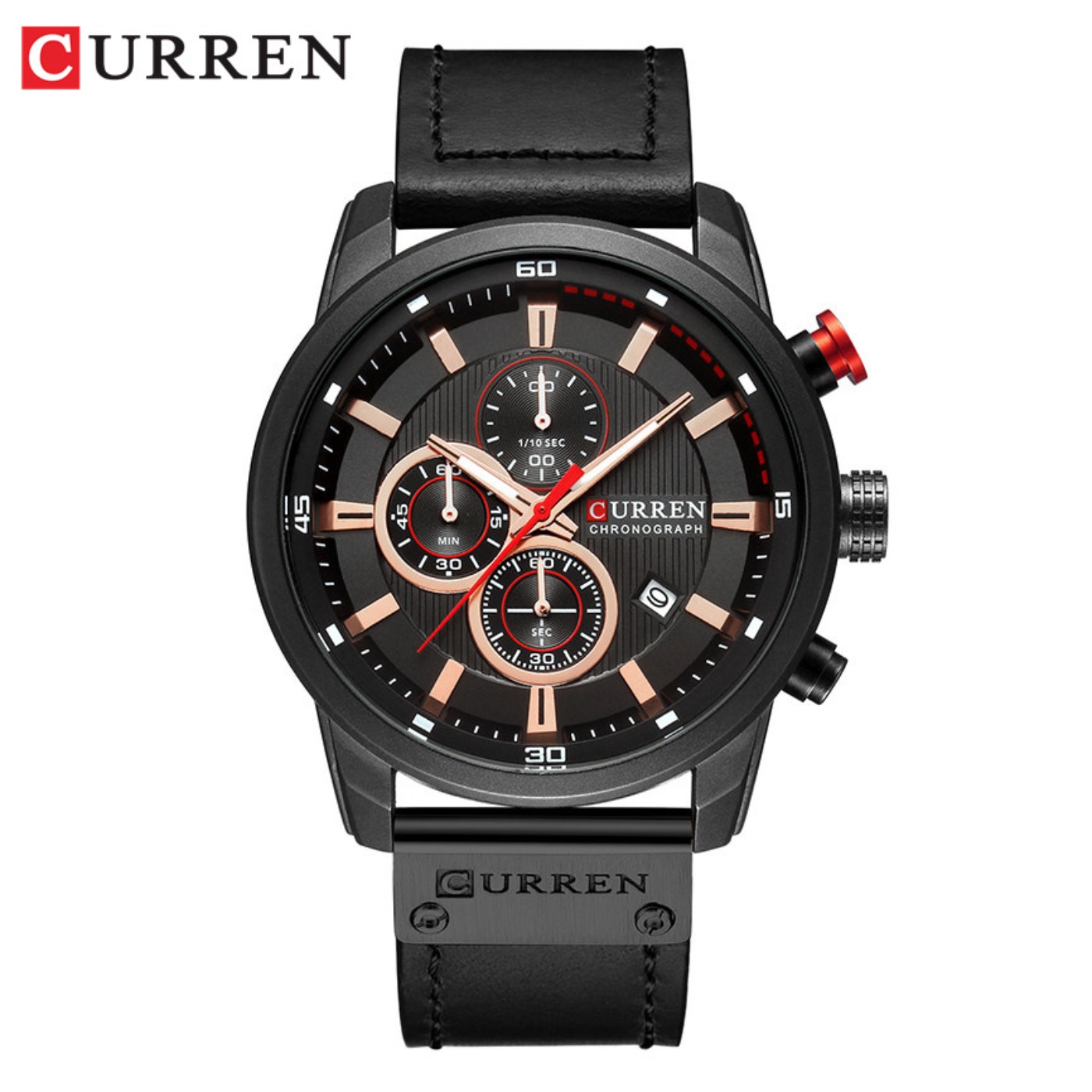 CURREN Fashion Date Quartz Men - Luxury Watch Brands recension och pris