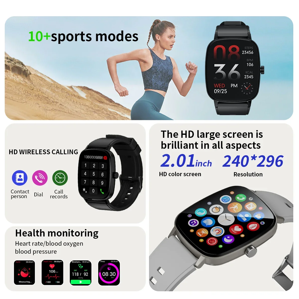 Electronic Smartwatches Wirele - Luxury Watch On Rubber Strap recension och pris
