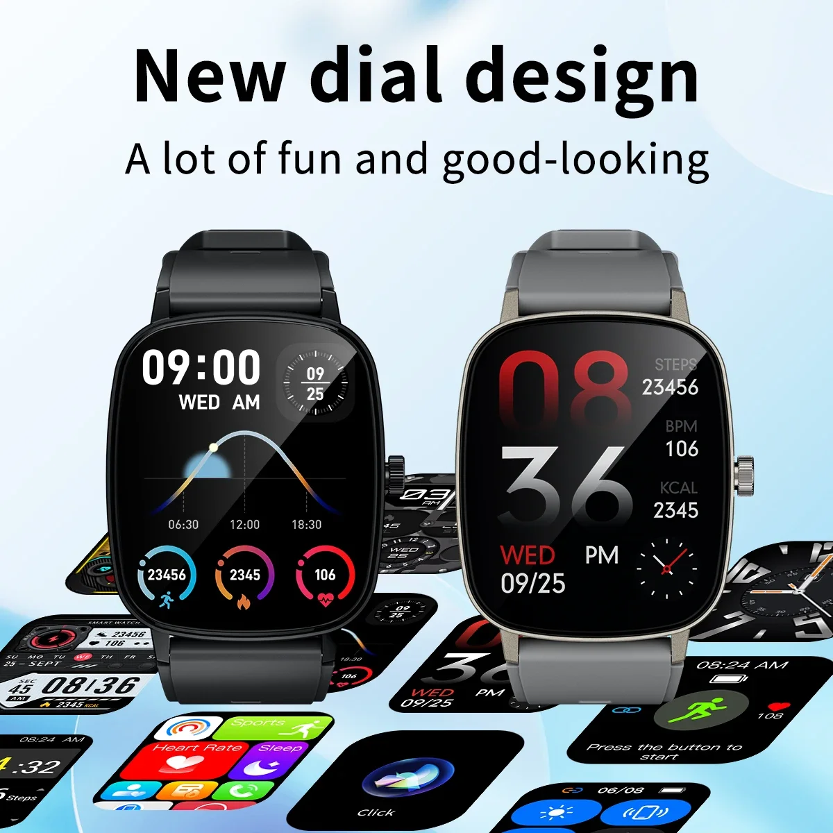 Electronic Smartwatches Wirele - Luxury Watch On Rubber Strap recension och pris