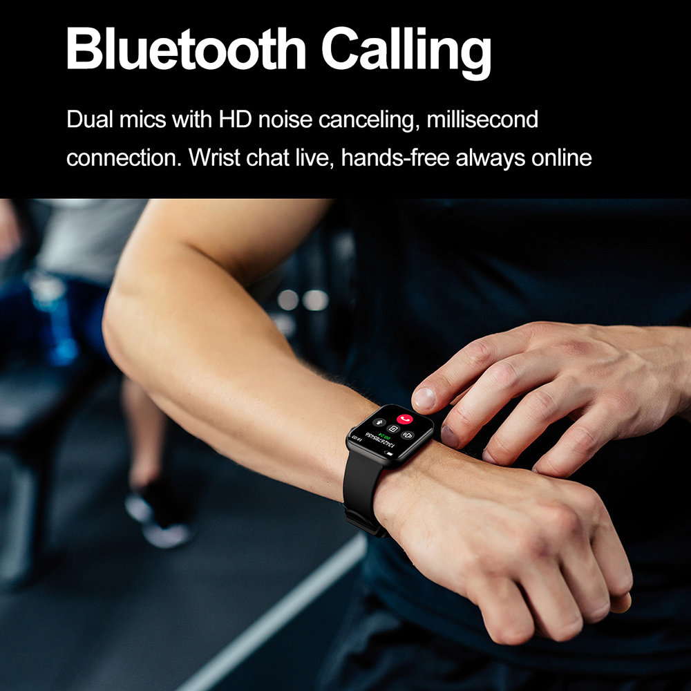 Luxury Smartwatch Health Monit - Luxury Watch On Rubber Strap recension och pris