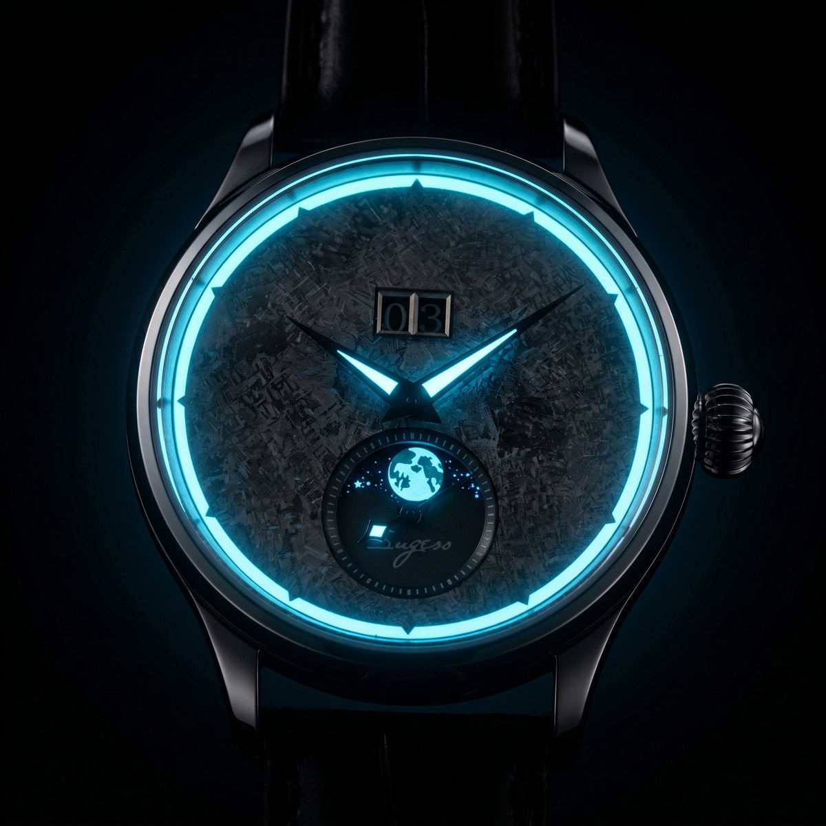 Sugess Moonphase Watch for Men - Moonphase Complication Watch recension och pris
