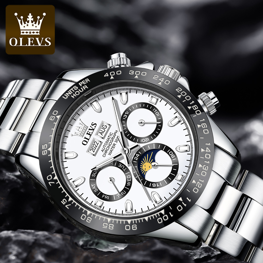 OLEVS 6654 Luxury Mens Watch C - Luxury Watch On Sale recension och pris
