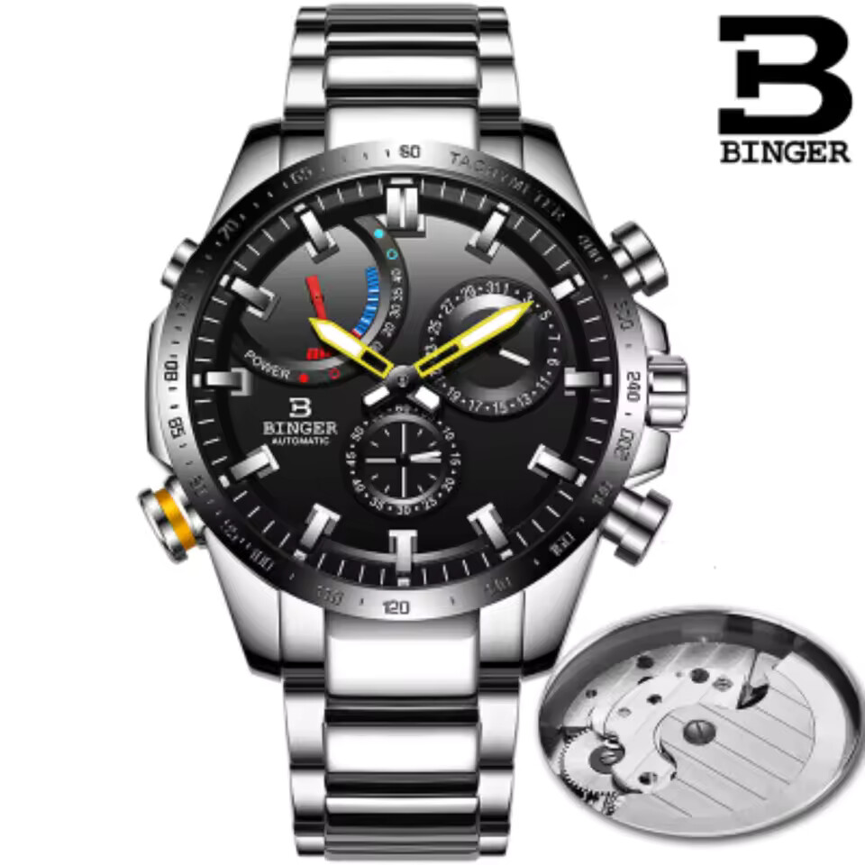 Genuine Luxury Switzerland BIN - Luxury Watch German recension och pris