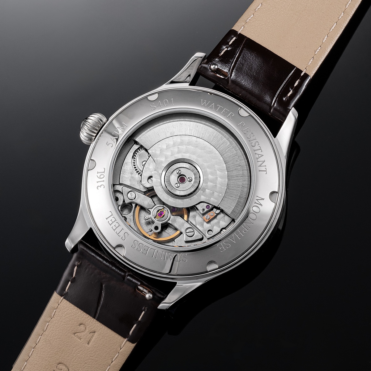 Sugess Watch of Men Moonphase  - Moonphase Complication Watch recension och pris