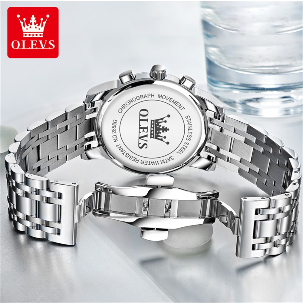 OLEVS Popular men's watches st - Luxury Watch Moon Phase recension och pris