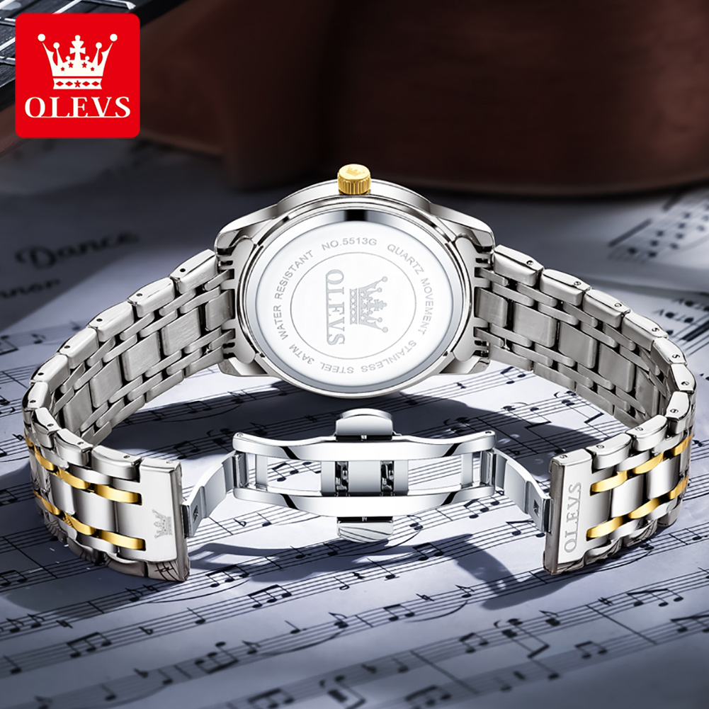 OLEVS Brand Fashion men's watc - Luxury Watch Brands recension och pris