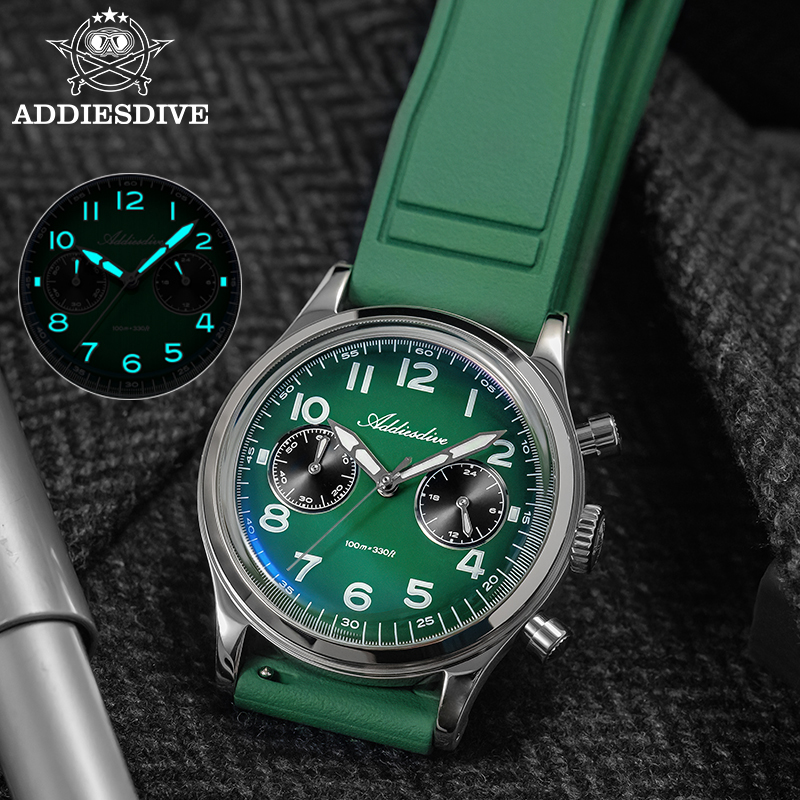 ADDIESDIVE Watches New Chronog - Zero Luxury Watch recension och pris