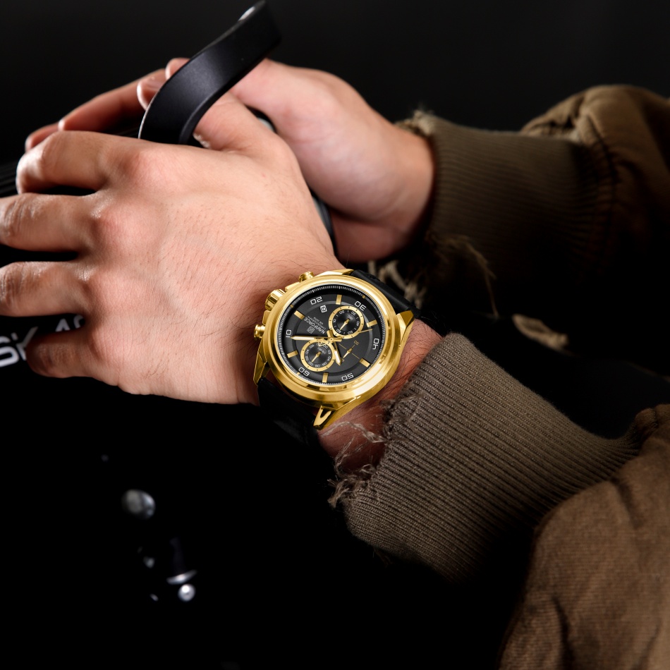 NAVIFORCE  Hands Wristwatches  - Field Watch Military recension och pris