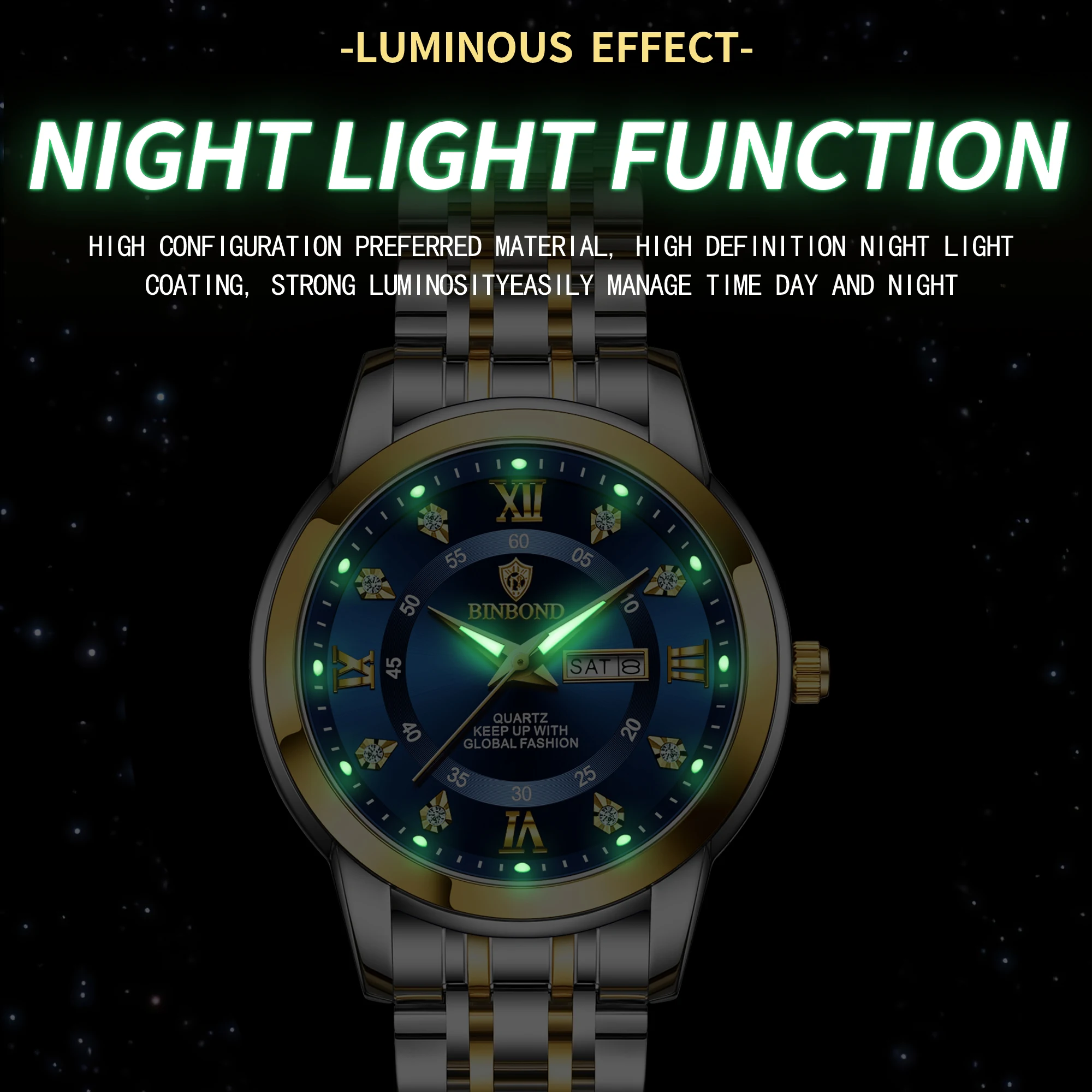 BINBOND B7169 Top Brand Luxury - Luxury Watch Top 10 recension och pris