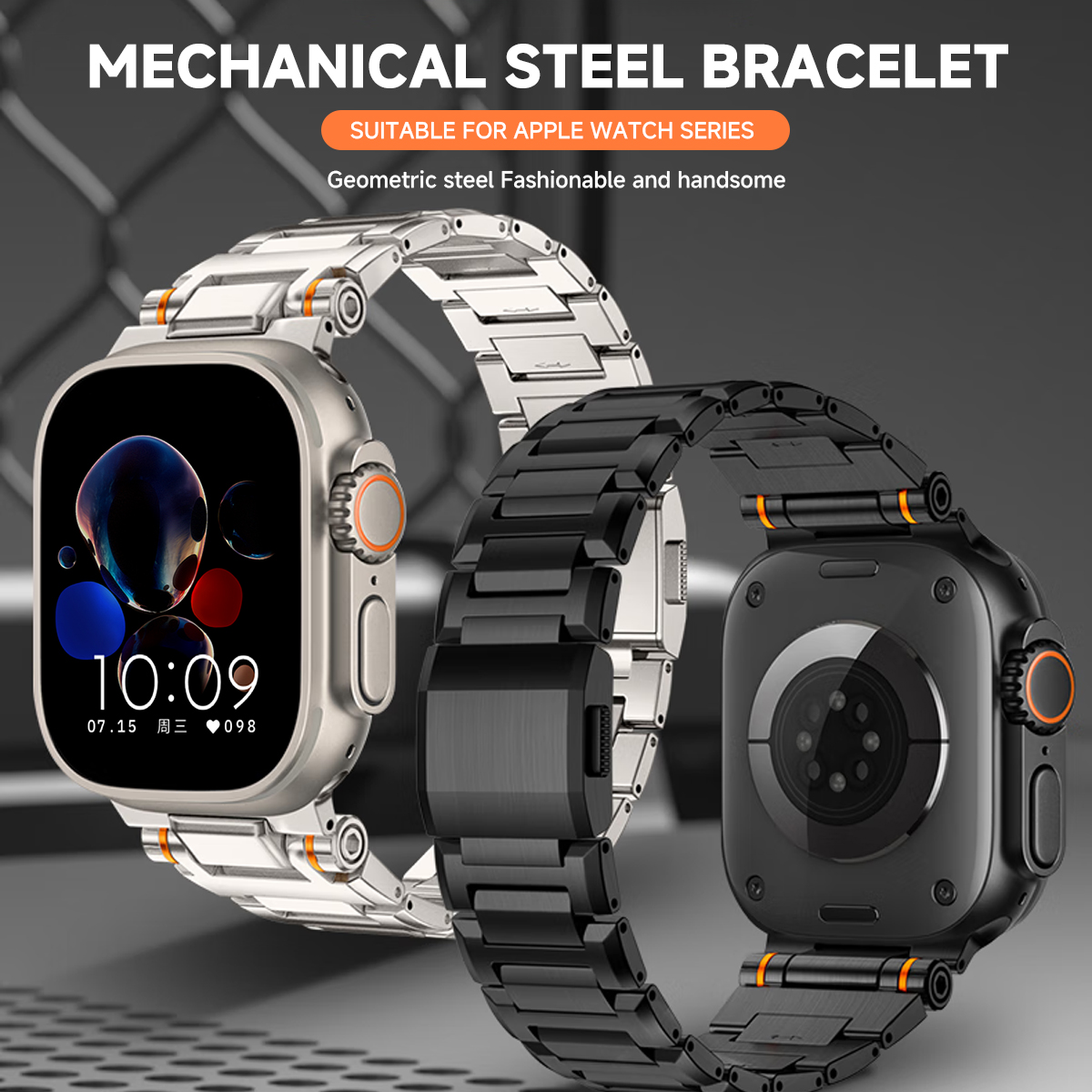 Stainless Steel Strap for Appl - Luxury Watch German recension och pris