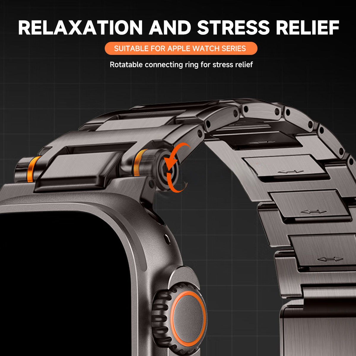 Stainless Steel Strap for Appl - Luxury Watch German recension och pris
