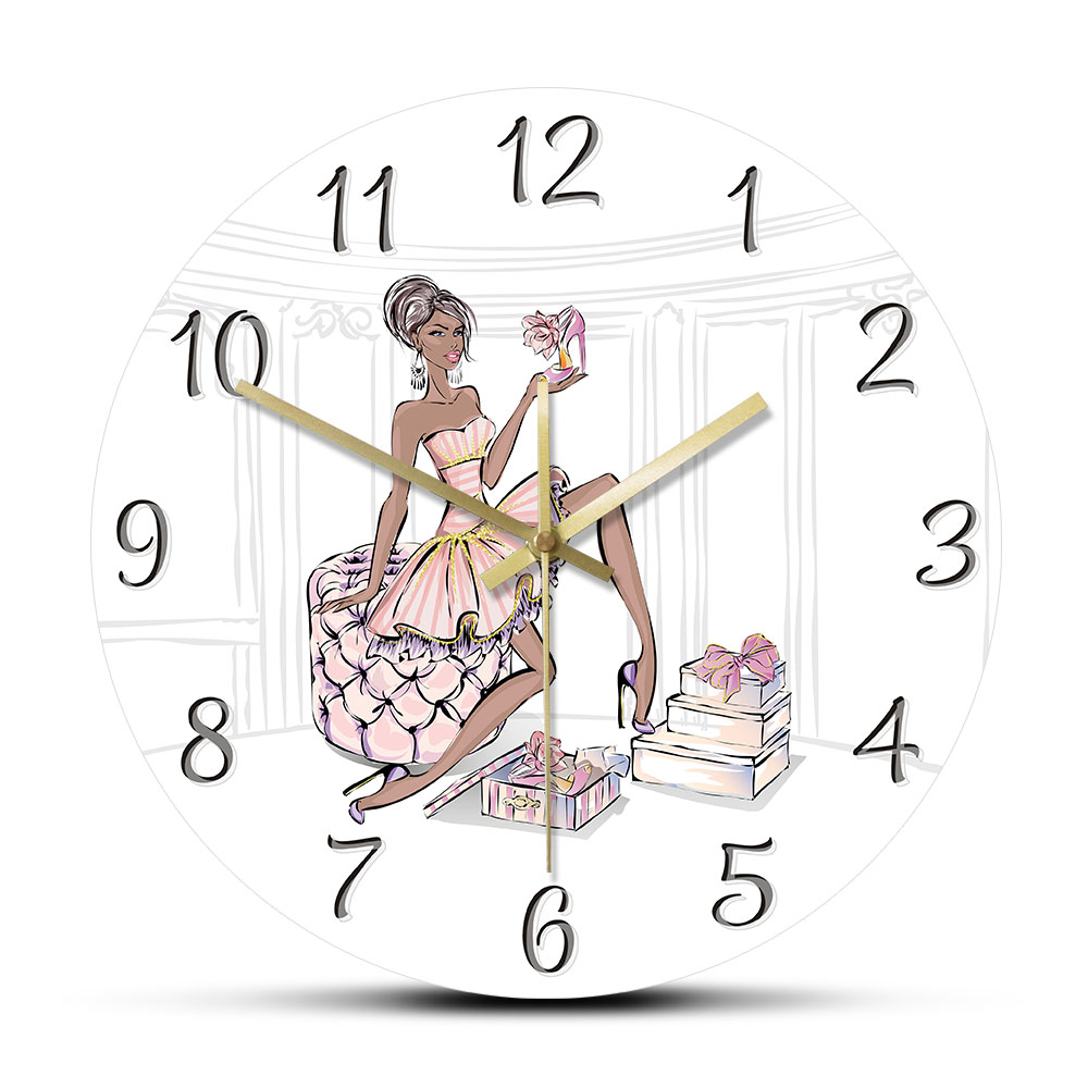 Fashion Girl With High Heel Sh - Luxury Watch Boutique recension och pris
