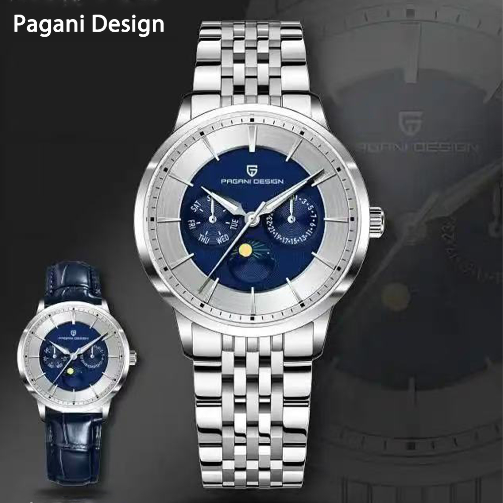 2025 Pagani Design New Men's M - Moonphase Complication Watch recension och pris