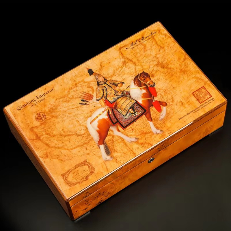 New Wood Watch Display With Lo - Luxury Watch Image recension och pris
