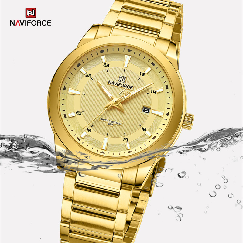 2024 Top Brand NAVIFORCE Mens  - Field Watch Military recension och pris