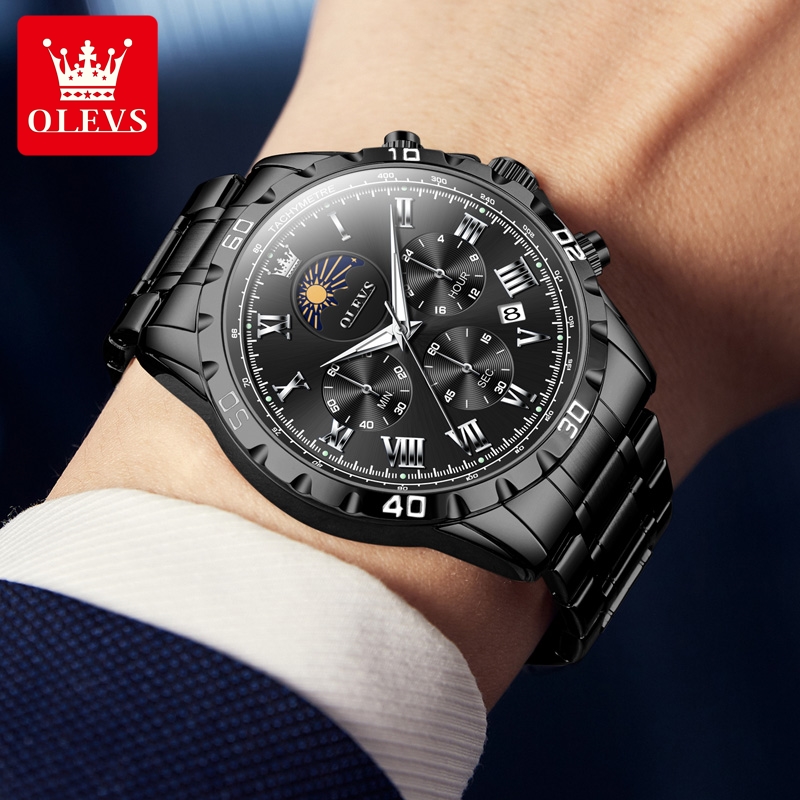 OLEVS 2950 Men Watch Fashion R - Luxury Watch Time recension och pris