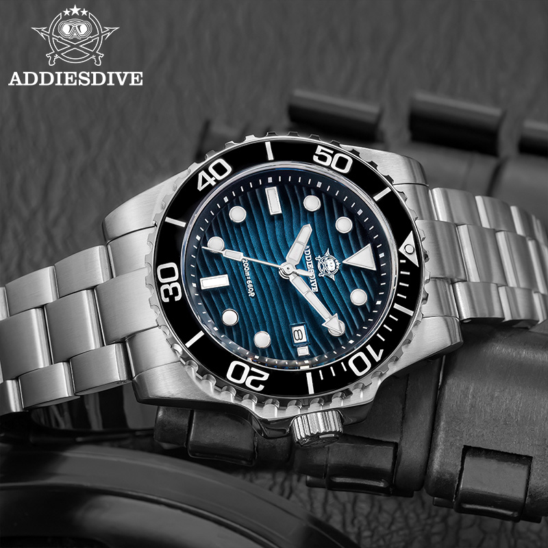 ADDIESDIVE Men's 2115 Quartz W - Luxury Watch Case recension och pris